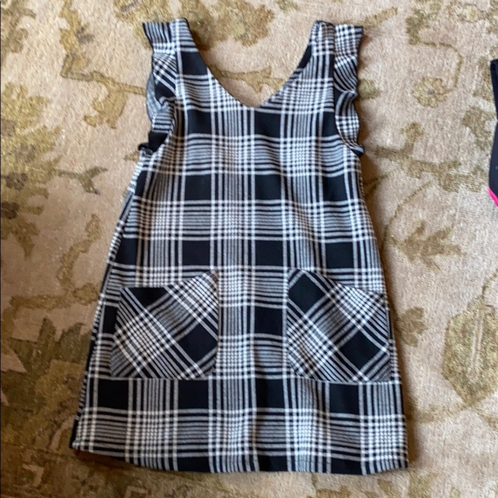 Girls plaid dress